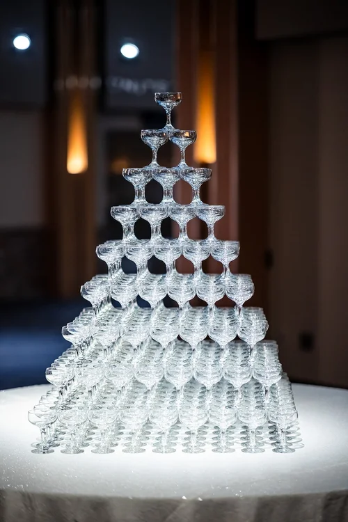 Corporate holiday party event photography Denver Broncos Empower Field Mile High Denver