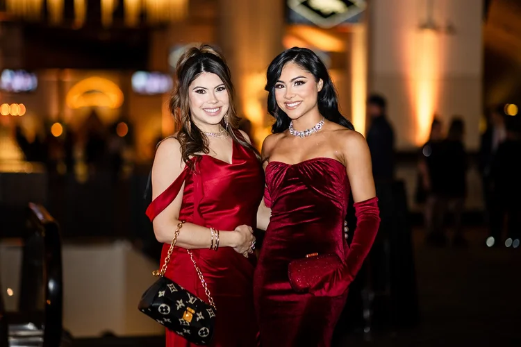 Portrait photography Denver Broncos corporate holiday party Empower Field Colorado