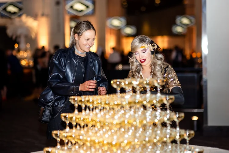 Football stadium corporate event photography Empower Field at Mile High Denver