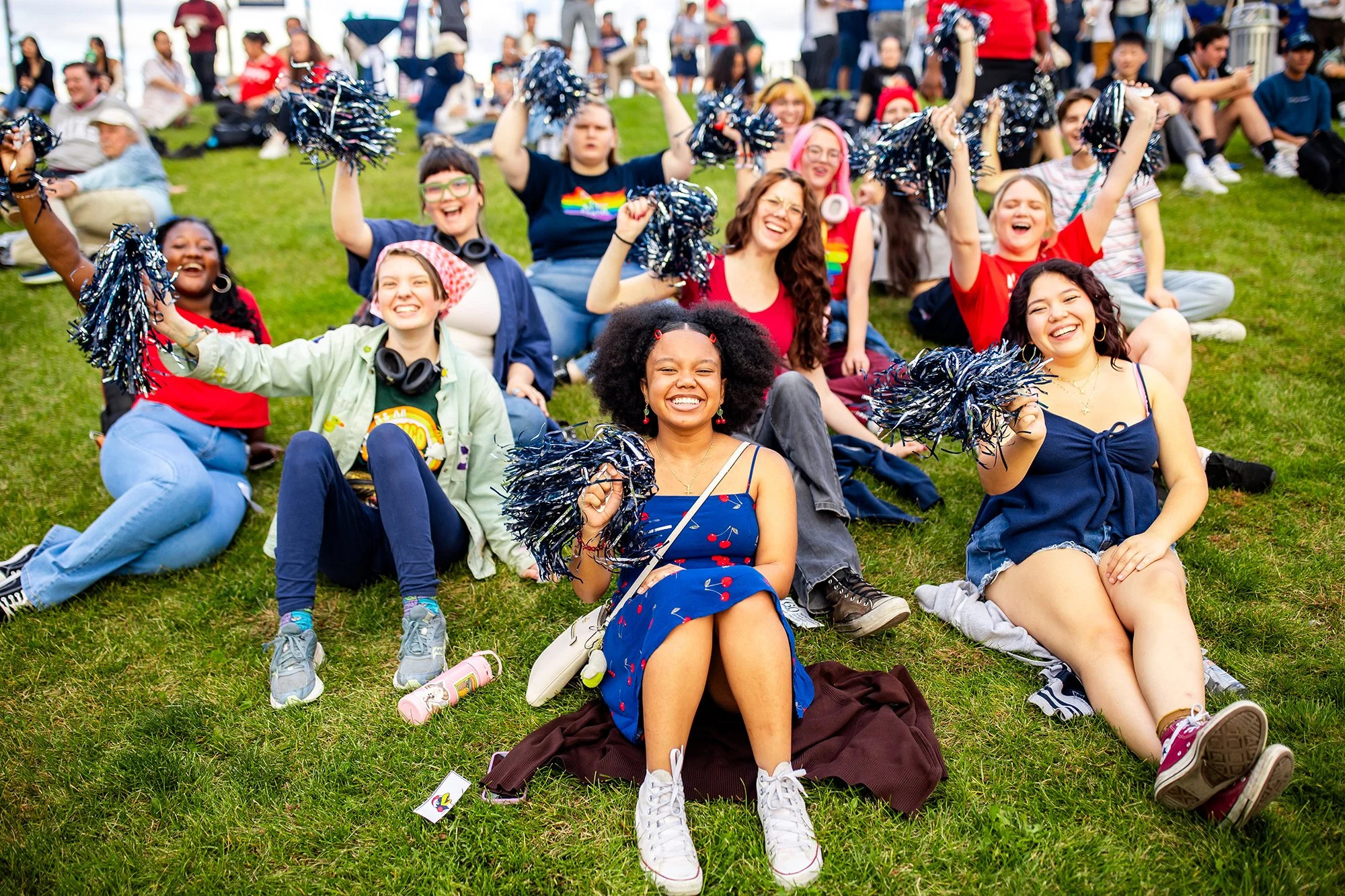 Denver college event photographer MSU Denver homecoming tailgate Auraria Campus
