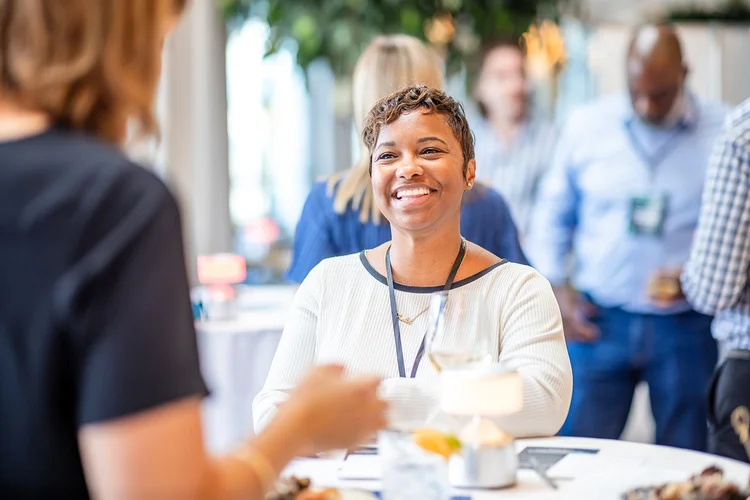 Hampton Social House private event room setup EVERFI Impact in Action Denver Colorado