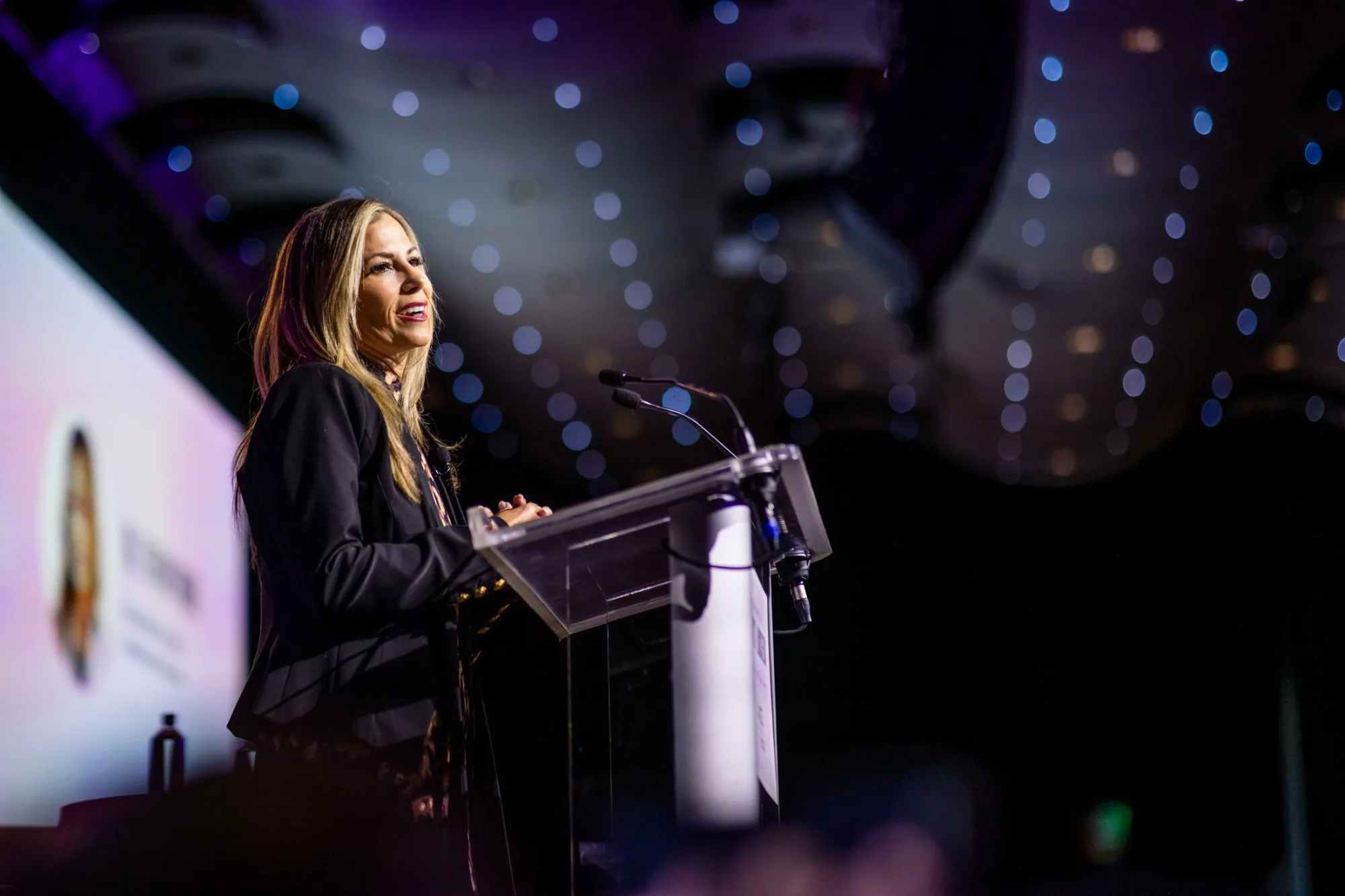 Nonprofit luncheon fundraiser event photography Seawell Ballroom Denver Colorado