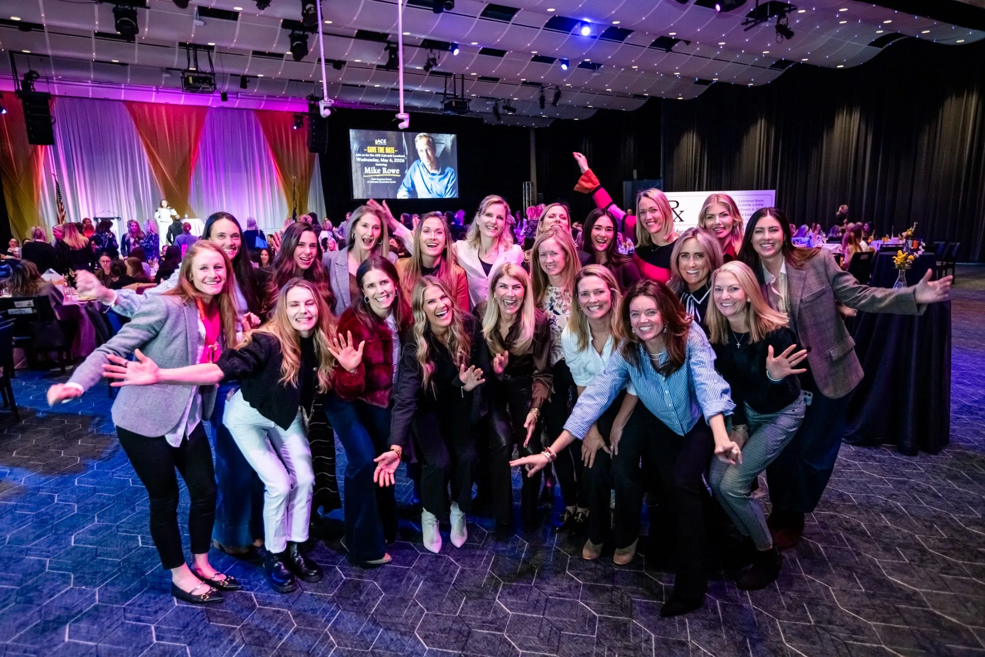 nonprofit event photography seawell ballroom denver colorado